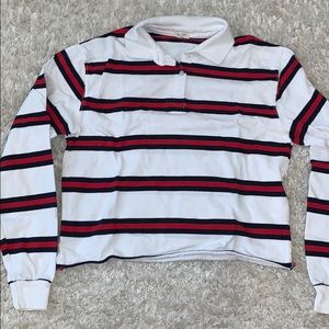 Brandy Melville Collared Long Sleeve